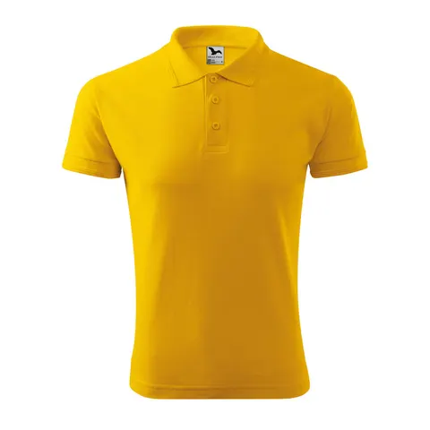 Tricou polo bărbați Malfini Pique 203, mărimea XXL, galben